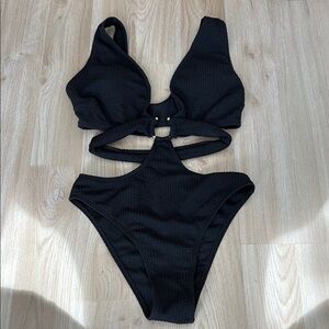 Women’s Black One Piece Swimsuit